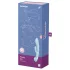 Satisfyer Triple Oh - vibrator met clitorisstimulator - oplaadbaar - blauw