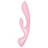 Satisfyer Triple Oh - oplaadbare vibrator met clitorisarm (roze)