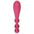 Satisfyer Tri Ball 1 - oplaadbare, multifunctionele vibrator (rood)