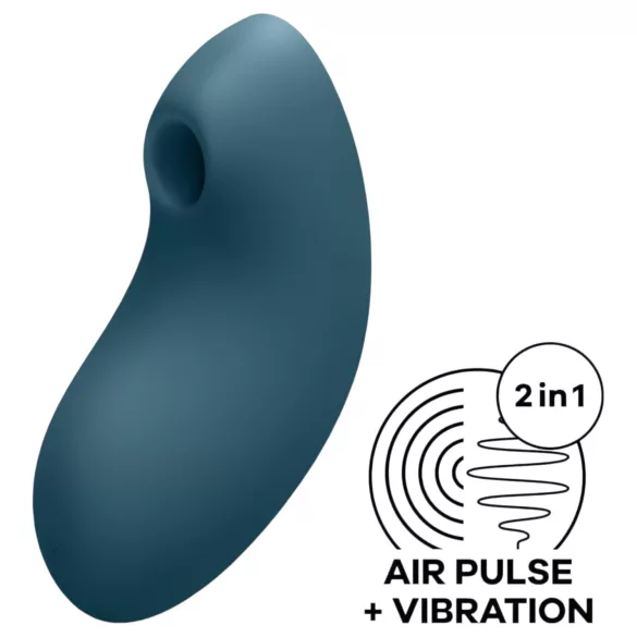Satisfyer - clitoris stimulator met luchtdruk - oplaadbaar - blauw