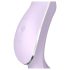Satisfyer Curvy Trinity 2 - luchtdruk vibrator en viberend - lila