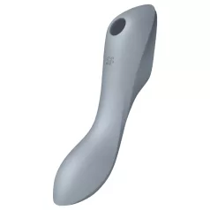   Satisfyer Curvy Trinity 3 - luchtdruk vibrator en clitorisstimulator - grijs