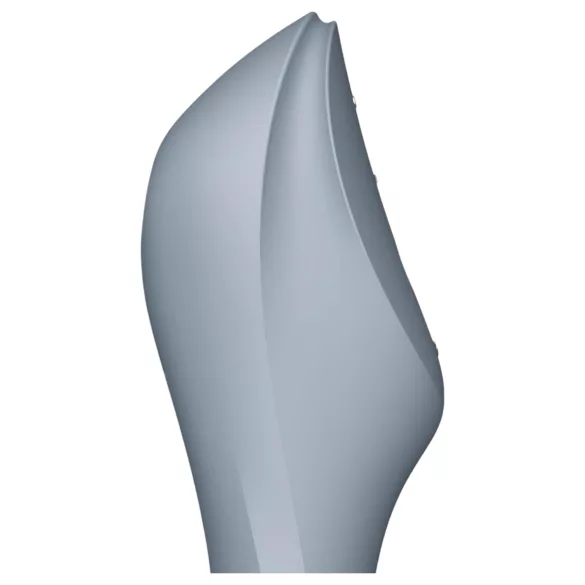 Satisfyer Curvy Trinity 3 - luchtdruk vibrator en clitorisstimulator - grijs