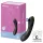Satisfyer Curvy Trinity 4 - luchtdruk 2-in-1 vibrator (zwart)