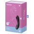 Satisfyer Curvy Trinity 4 - luchtdruk 2in1 vibrator (zwart)