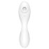 Satisfyer Curvy Trinity 5+ - slimme 2-in-1 vibrator (wit)