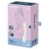 Satisfyer Curvy Trinity 5+ - slimme 2-in-1 vibrator (wit)