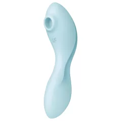   Satisfyer Curvy Trinity 5+ - vibrator en luchtdrukstimulator - blauw