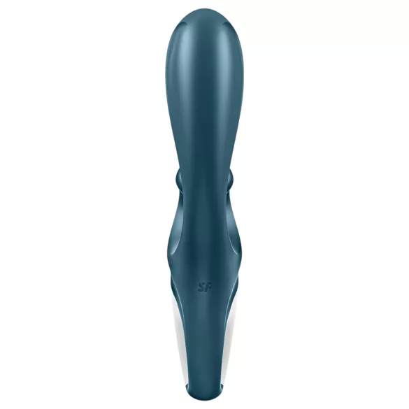 Satisfyer Hug Me - App-gestuurde vibrator met clitorisstimulator (blauw)