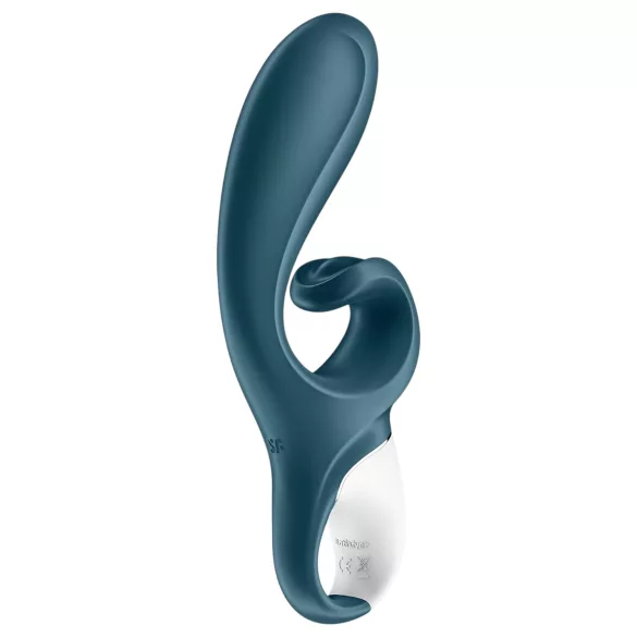 Satisfyer Hug Me - App-gestuurde vibrator met clitorisstimulator (blauw)