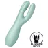 Satisfyer Threesome 3 - oplaadbare clitoristriller (mint)