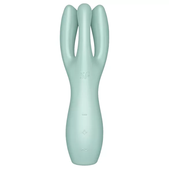 Satisfyer Threesome 3 - oplaadbare clitoristriller (mint)