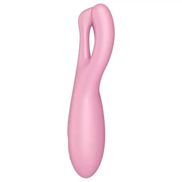 Satisfyer Threesome 4 - App-gestuurde clitorisvibrator (roze)