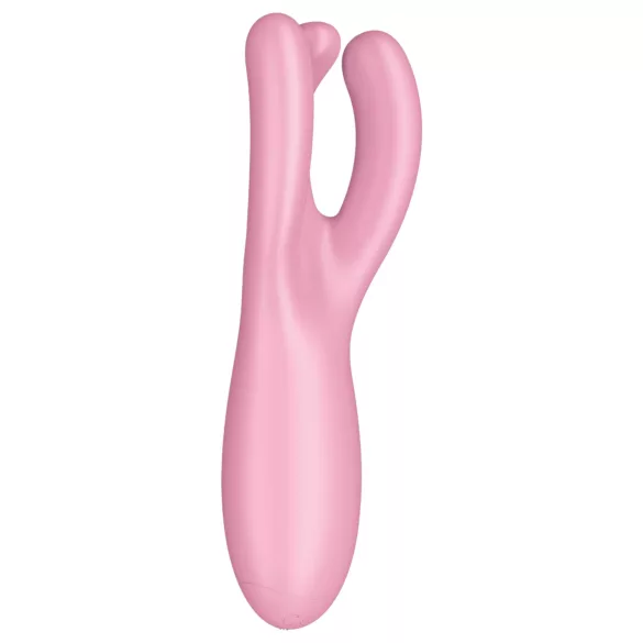 Satisfyer Threesome 4 - App-gestuurde clitorisvibrator (roze)