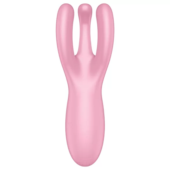 Satisfyer Threesome 4 - App-gestuurde clitorisvibrator (roze)