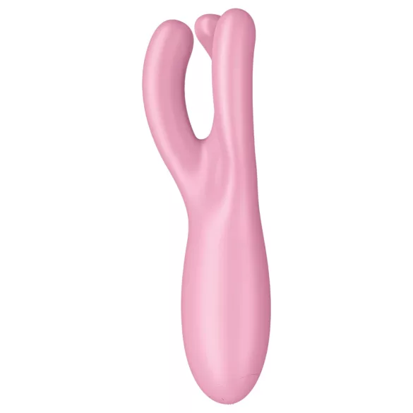 Satisfyer Threesome 4 - App-gestuurde clitorisvibrator (roze)