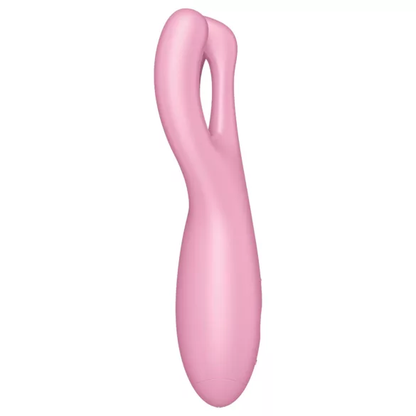 Satisfyer Threesome 4 - App-gestuurde clitorisvibrator (roze)