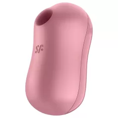   Satisfyer - luchtdruk clitoris vibrator - katoen snoep - koraal