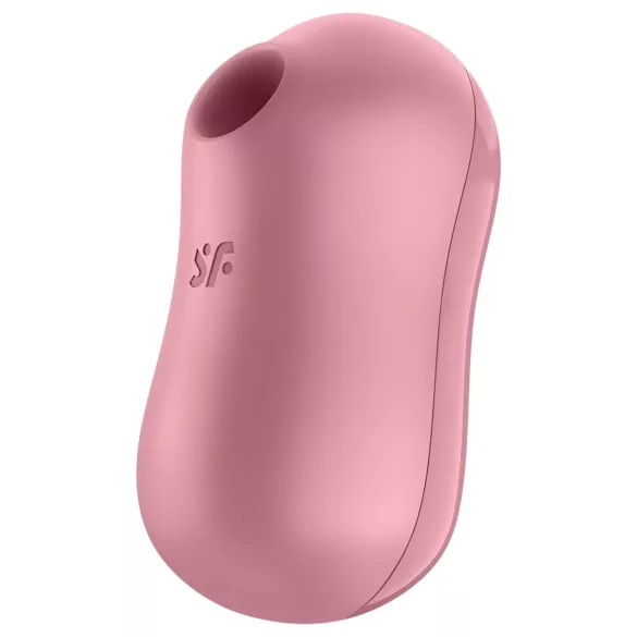 Satisfyer - luchtdruk clitoris vibrator - katoen snoep - koraal
