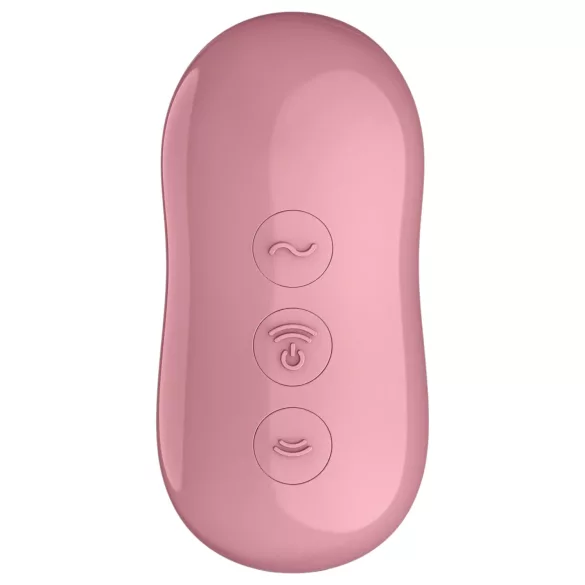 Satisfyer - luchtdruk clitoris vibrator - katoen snoep - koraal