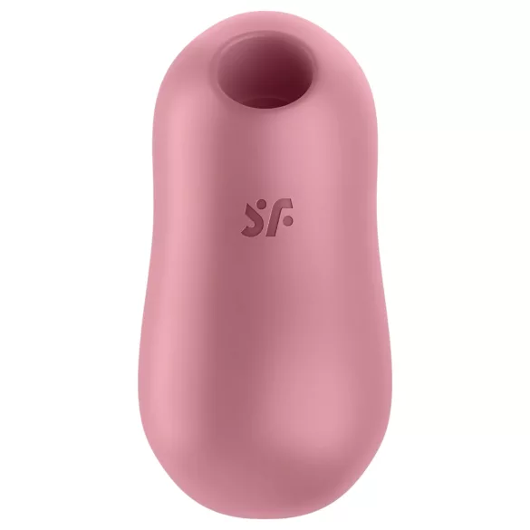 Satisfyer - luchtdruk clitoris vibrator - katoen snoep - koraal