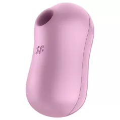   Satisfyer Cotton Candy - luchtdruk clitoris vibrator - oplaadbaar - paars