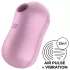 Satisfyer Cotton Candy - luchtdruk clitoris vibrator - oplaadbaar - paars