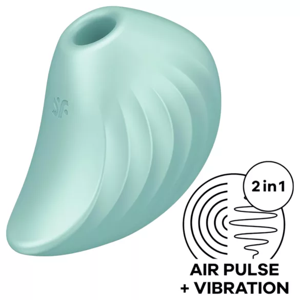 Satisfyer Pearl Diver - clitorisstimulator met luchtdruk - menta
