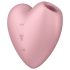 Satisfyer Cutie Heart - Oplaadbare Luchtpulserende Clitoris Vibrator (roze)