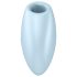 Satisfyer Cutie Heart - oplaadbare luchtdruk clitoris vibrator (blauw)