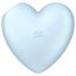 Satisfyer Cutie Heart - oplaadbare luchtdruk clitoris vibrator (blauw)