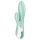 Satisfyer Air Pump Bunny 5 - slimme opblaasbare vibrator (menta)