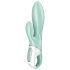 Satisfyer Air Pump Bunny 5 - slimme opblaasbare vibrator (menta)