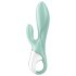 Satisfyer Air Pump Bunny 5 - slimme opblaasbare vibrator (menta)