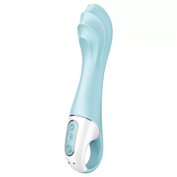 Satisfyer Air Pump Vibrator 5 - App-gestuurd (blauw)