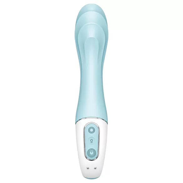 Satisfyer Air Pump Vibrator 5 - App-gestuurd (blauw)