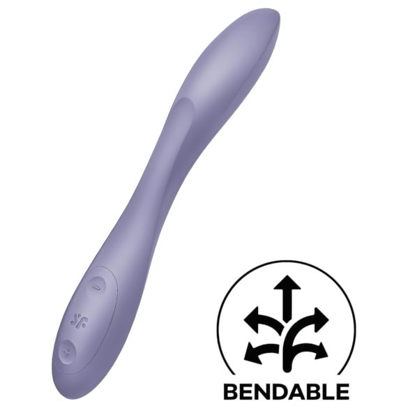Satisfyer G-spot Flex 2 - oplaadbare, waterbestendige G-spot vibrator (violet)