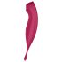 Satisfyer Twirling Pro - slimme 2-in-1 clitoris vibrator (rood)
