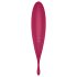 Satisfyer Twirling Pro - slimme 2-in-1 clitoris vibrator (rood)