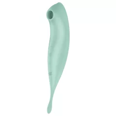   Satisfyer Twirling Pro - clitorisstimulator en vibrator - oplaadbaar - mint