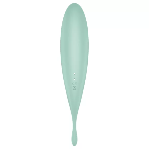Satisfyer Twirling Pro - clitorisstimulator en vibrator - oplaadbaar - mint