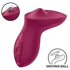   Satisfyer Exciterrr - clitoris vibrator met roterende kralen - rood