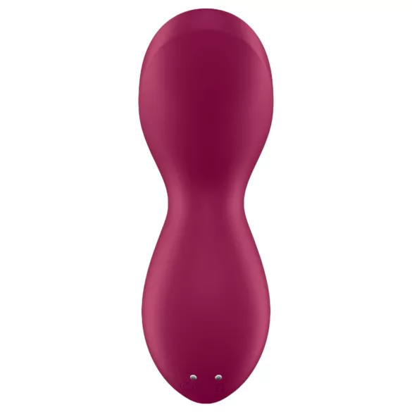 Satisfyer Exciterrr - clitoris vibrator met roterende kralen - rood