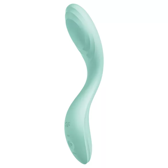 Satisfyer Rrrolling - G-spot vibrator met bewegende bal - mintgroen