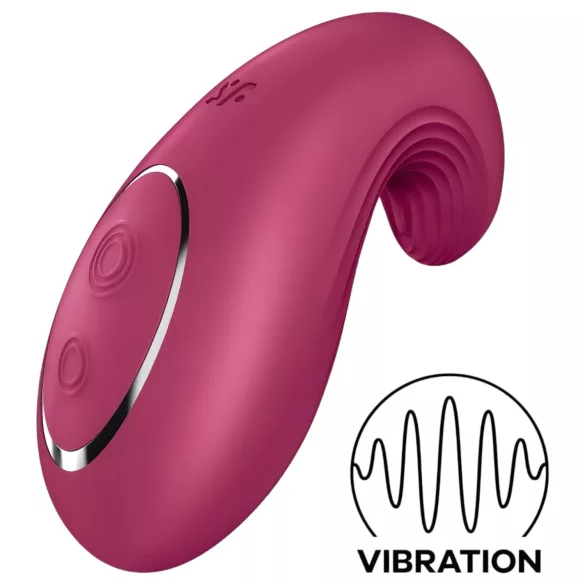 Satisfyer Dipping Delight - clitoris vibrator - oplaadbaar - rood