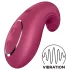 Satisfyer Dipping Delight - clitoris vibrator - oplaadbaar - rood