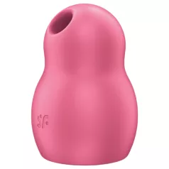   Satisfyer Pro To Go 1 - luchtdruk clitorisstimulator - oplaadbaar - rood