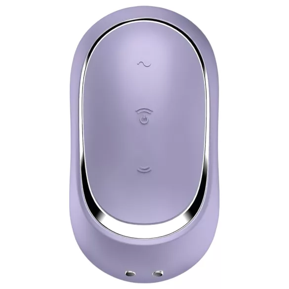 Satisfyer Pro To Go 2 - luchtdruk clitorisstimulator - oplaadbaar - paars