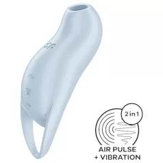   Satisfyer - luchtdruk clitorisstimulator - blauw - Pocket Pro 1