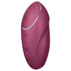   Satisfyer Tap & Climax 1 - 2in1 vibrator en clitoris stimulator (rood)